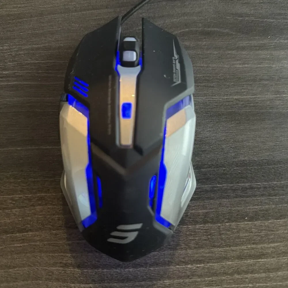 LENRUE V1 wired Gaming Mouse For Gamers or office and home Black